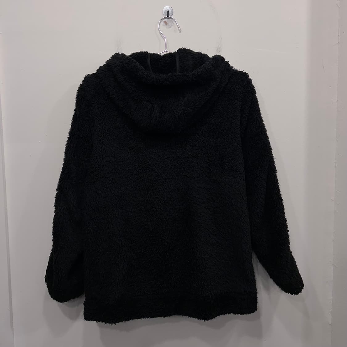 아디다스 스몰로고 후드 트랙 모헤어 플리스 상품이미지5