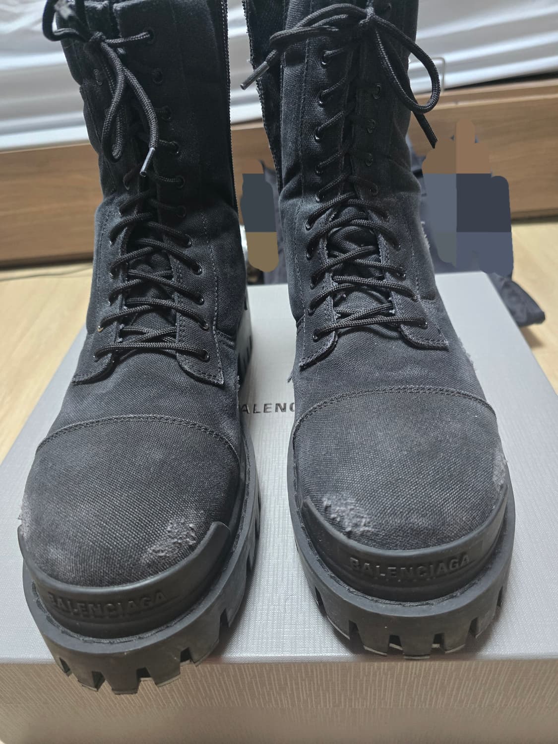 [44] 발렌시아가 컴뱃 스트라이크 블랙 상품이미지1