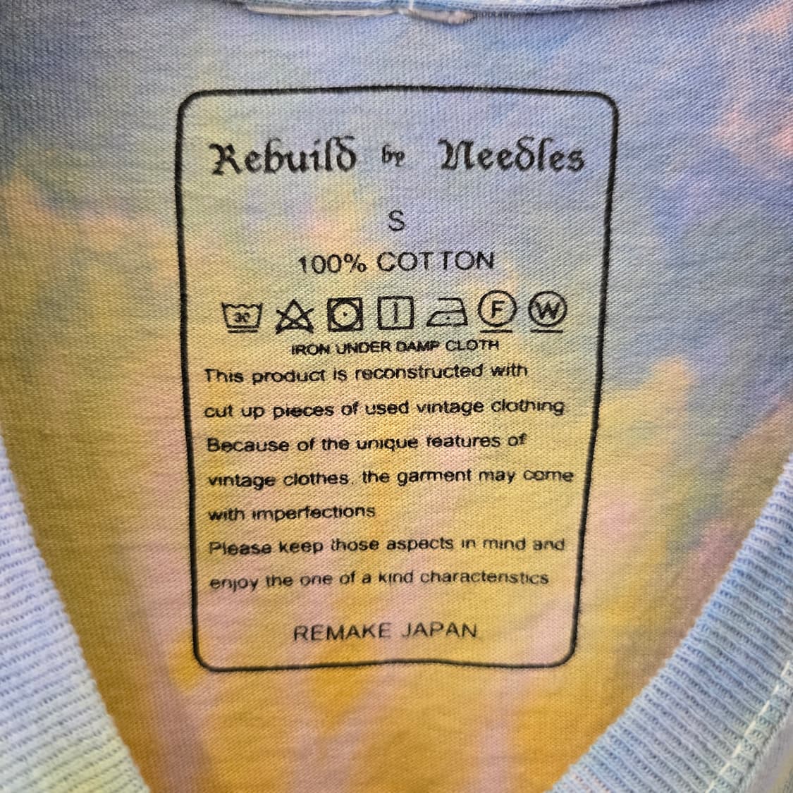 Rebuild by Needles 리빌드 니들스 리메이크 타이다이티 상품이미지8