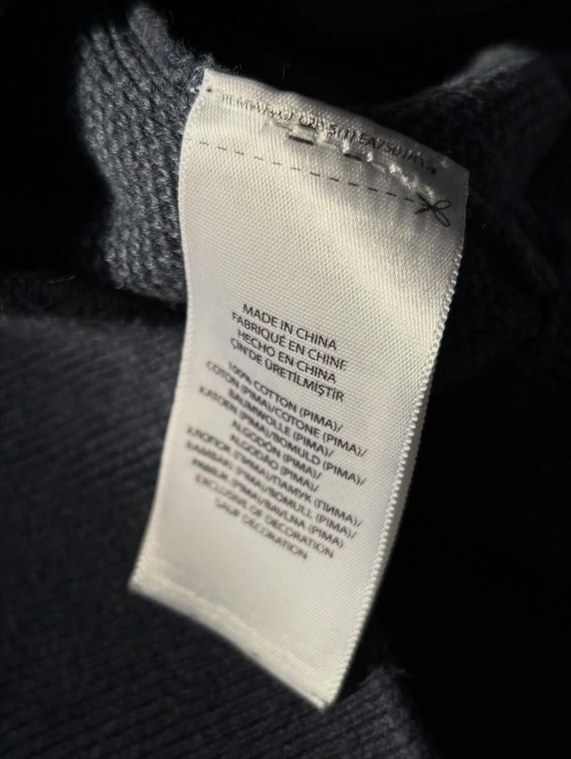 Polo 폴로 랄프로렌 신형 피마코튼 딥블루 니트집업  상품이미지7