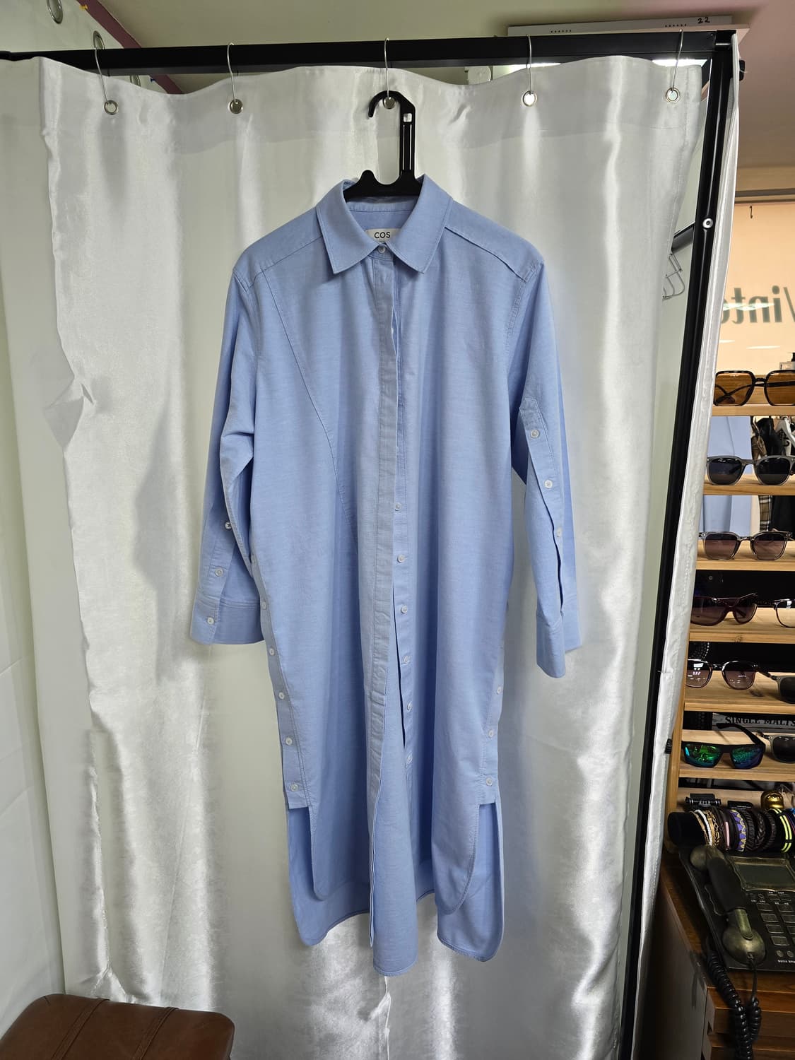 COS 코스 롱셔츠 원피스 (1479) 상품이미지1