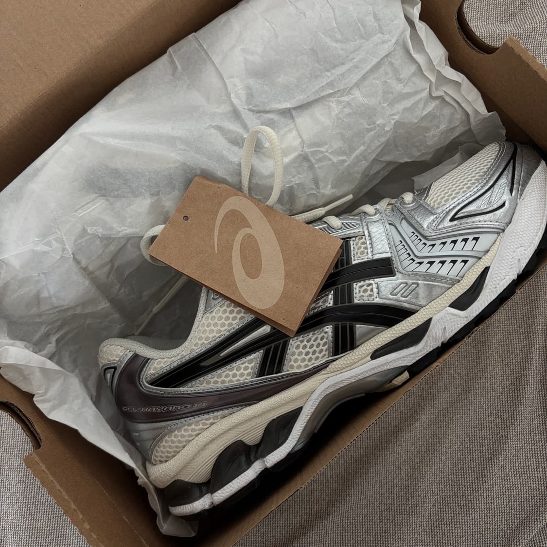 [280] 아식스 젤카야노 14 크림 블랙 상품이미지7