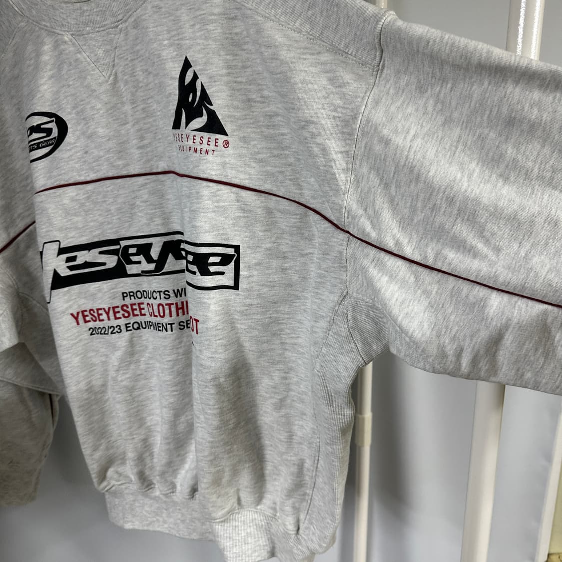 예스아이씨 레이싱 맨투맨 상품이미지2