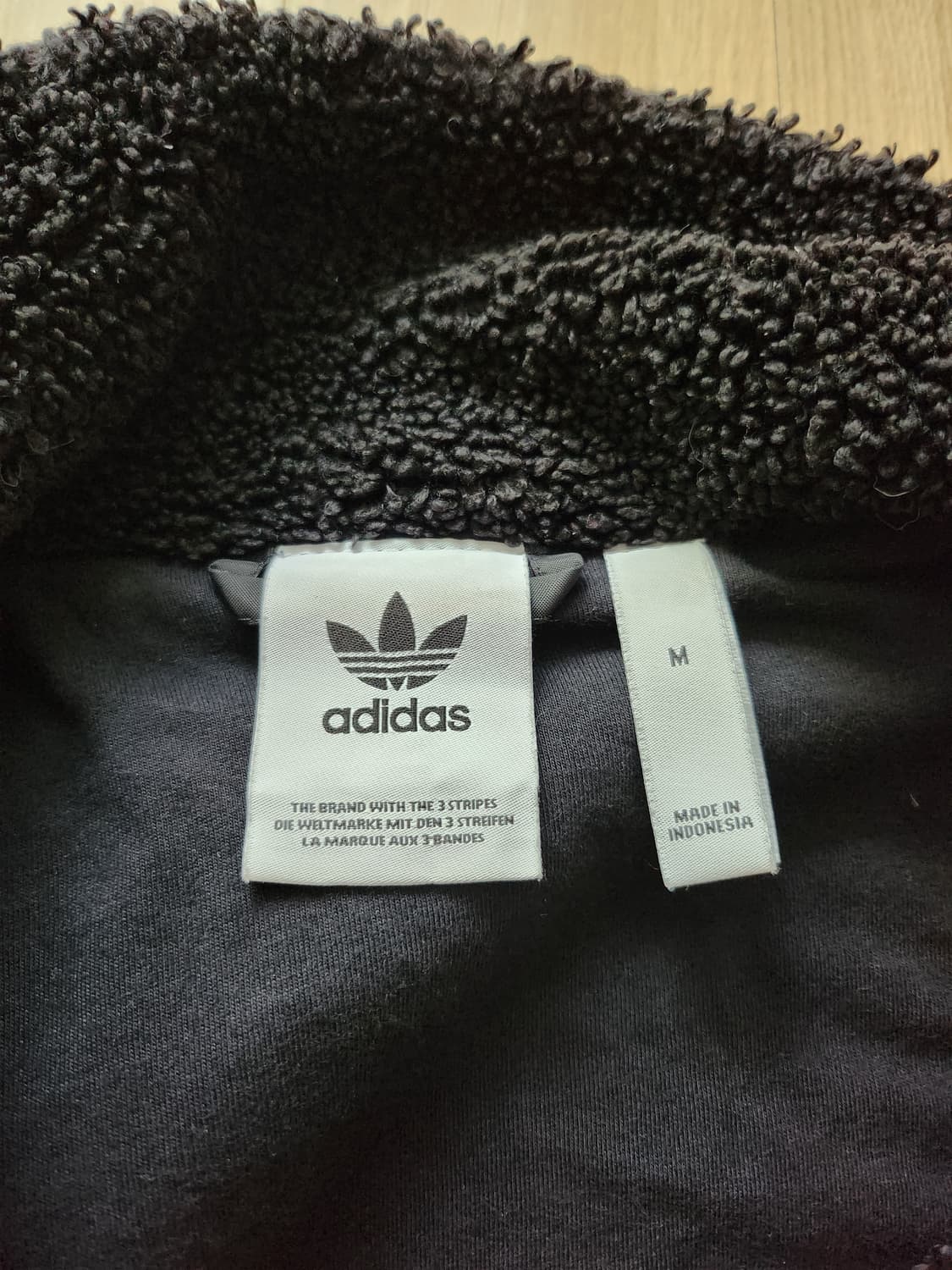 아디다스 빅로고뽀글이자켓(M 상품이미지10