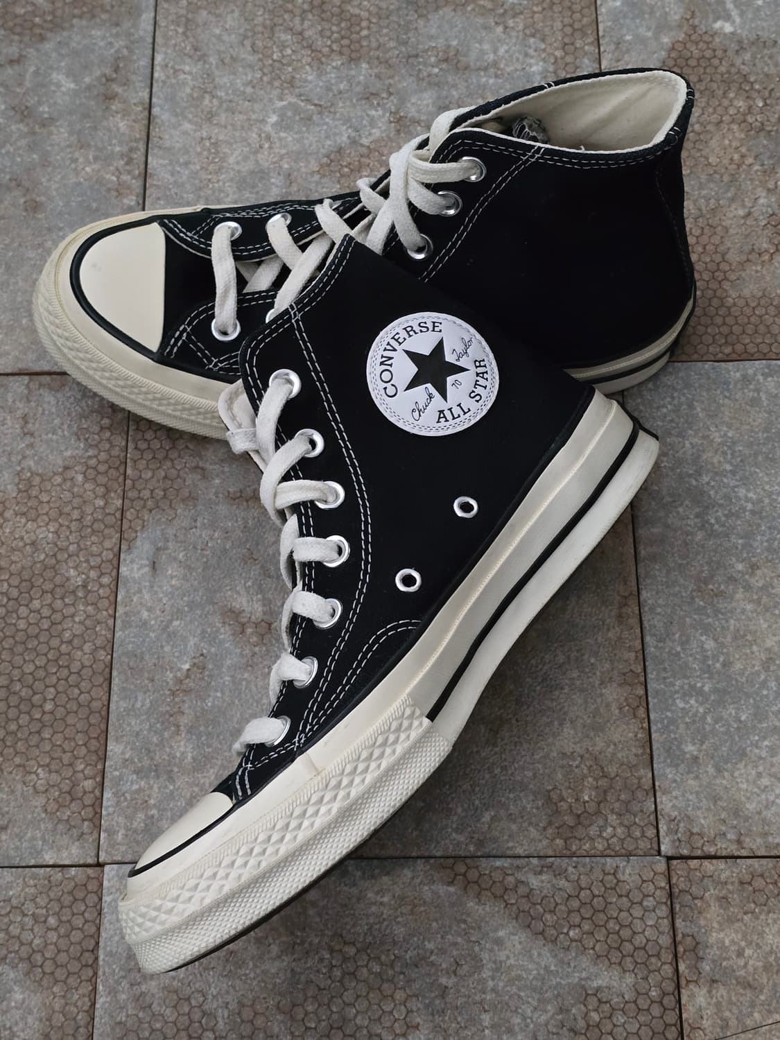 (235)컨버스 척 70 클래식 블랙 하이 상품이미지6