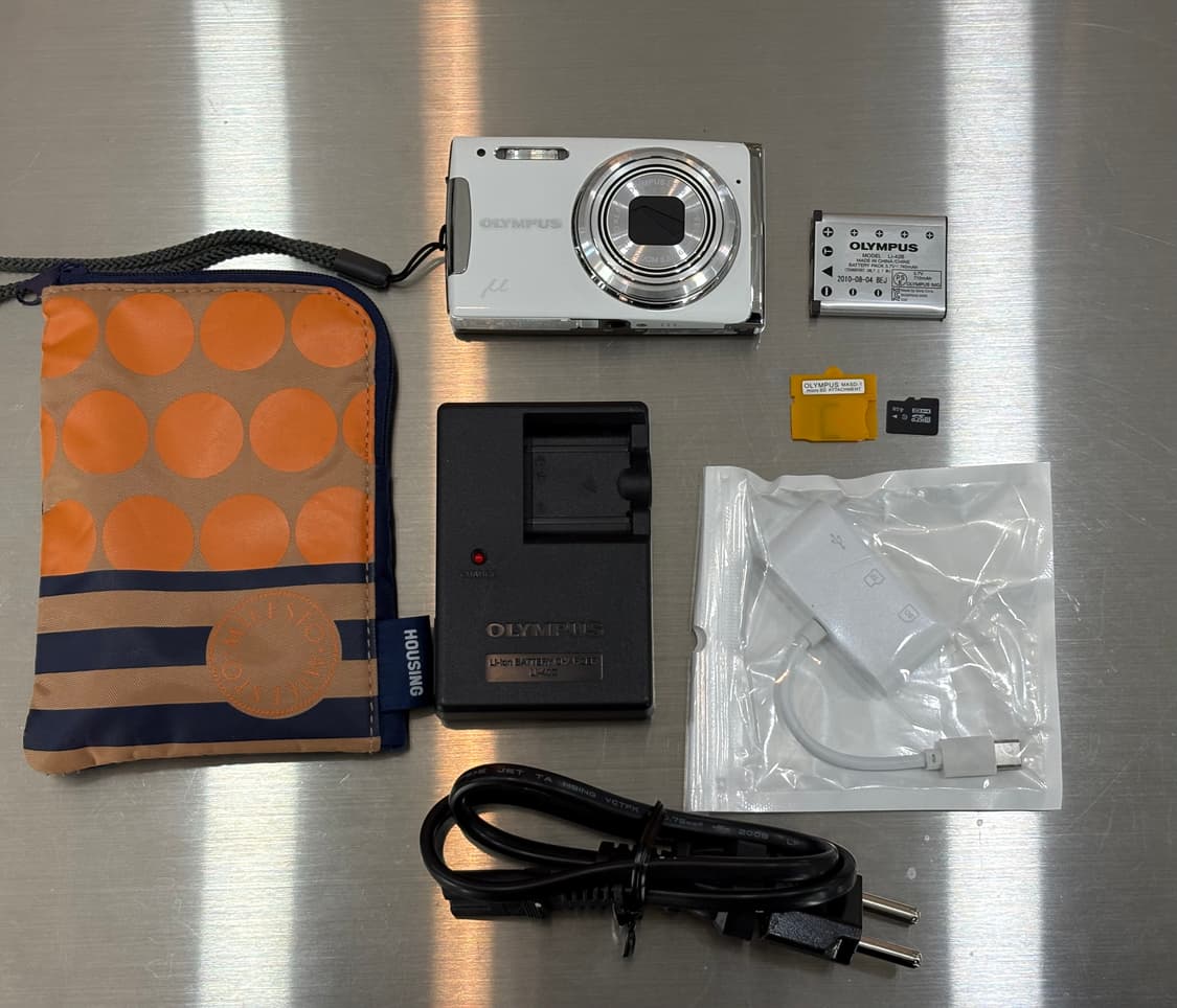 올림푸스 뮤1060 화이트 빈티지디카 상품이미지2