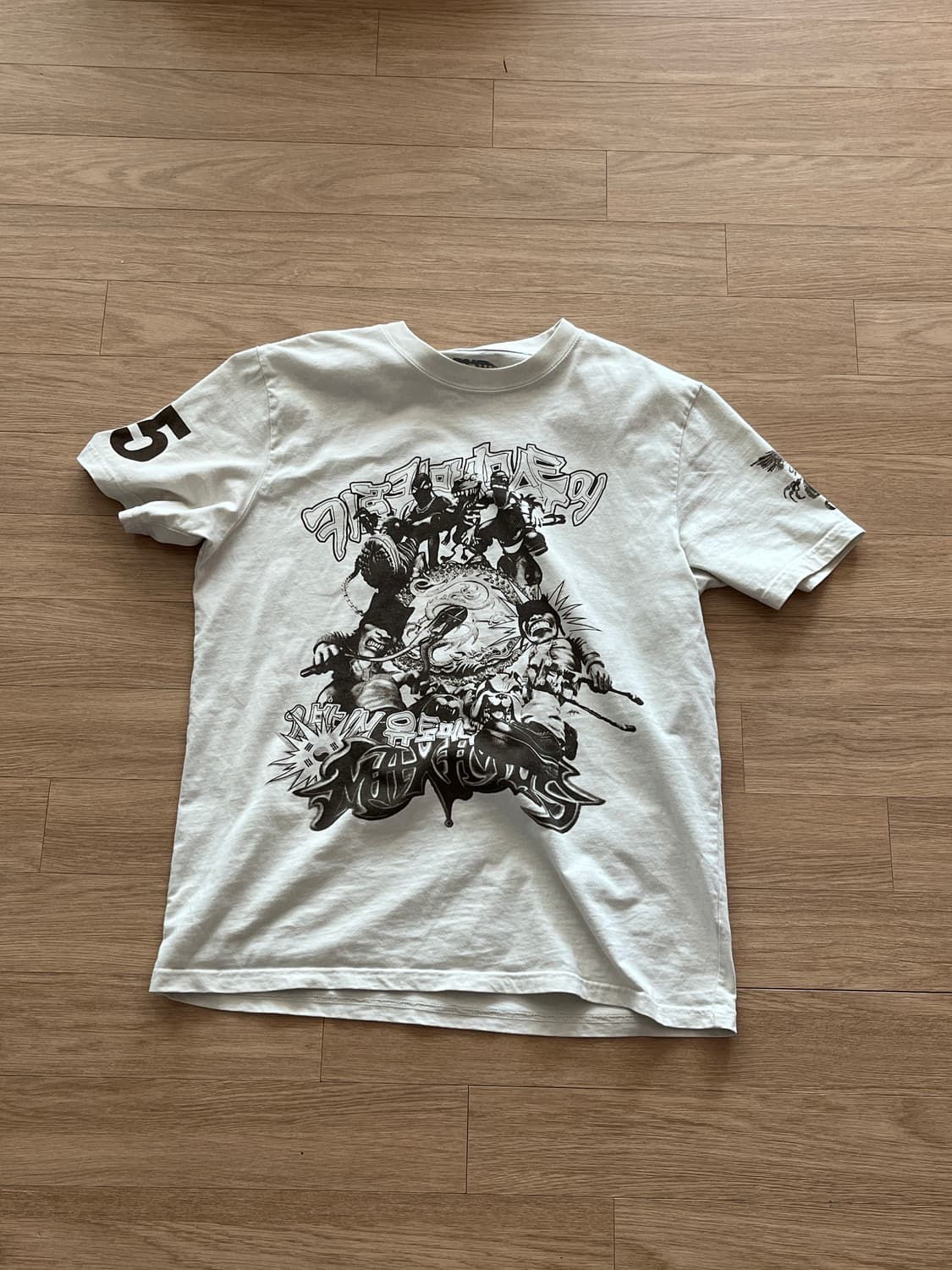 스캇 머쳔 오프화이트 반팔  상품이미지1