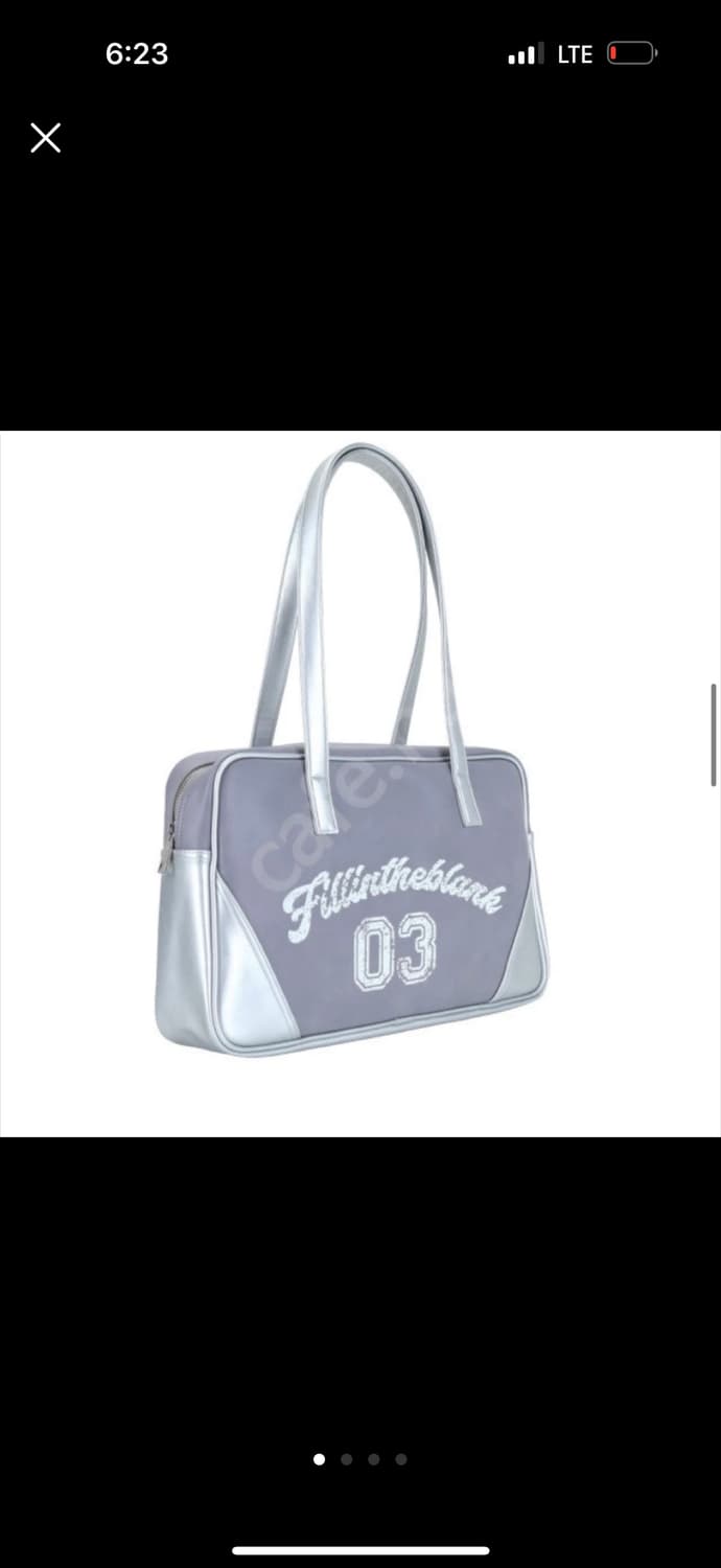 (필인더블랭크 무신사) 13인치 노트북 들어가는 y2k 핀터 가방 /5회 상품이미지2