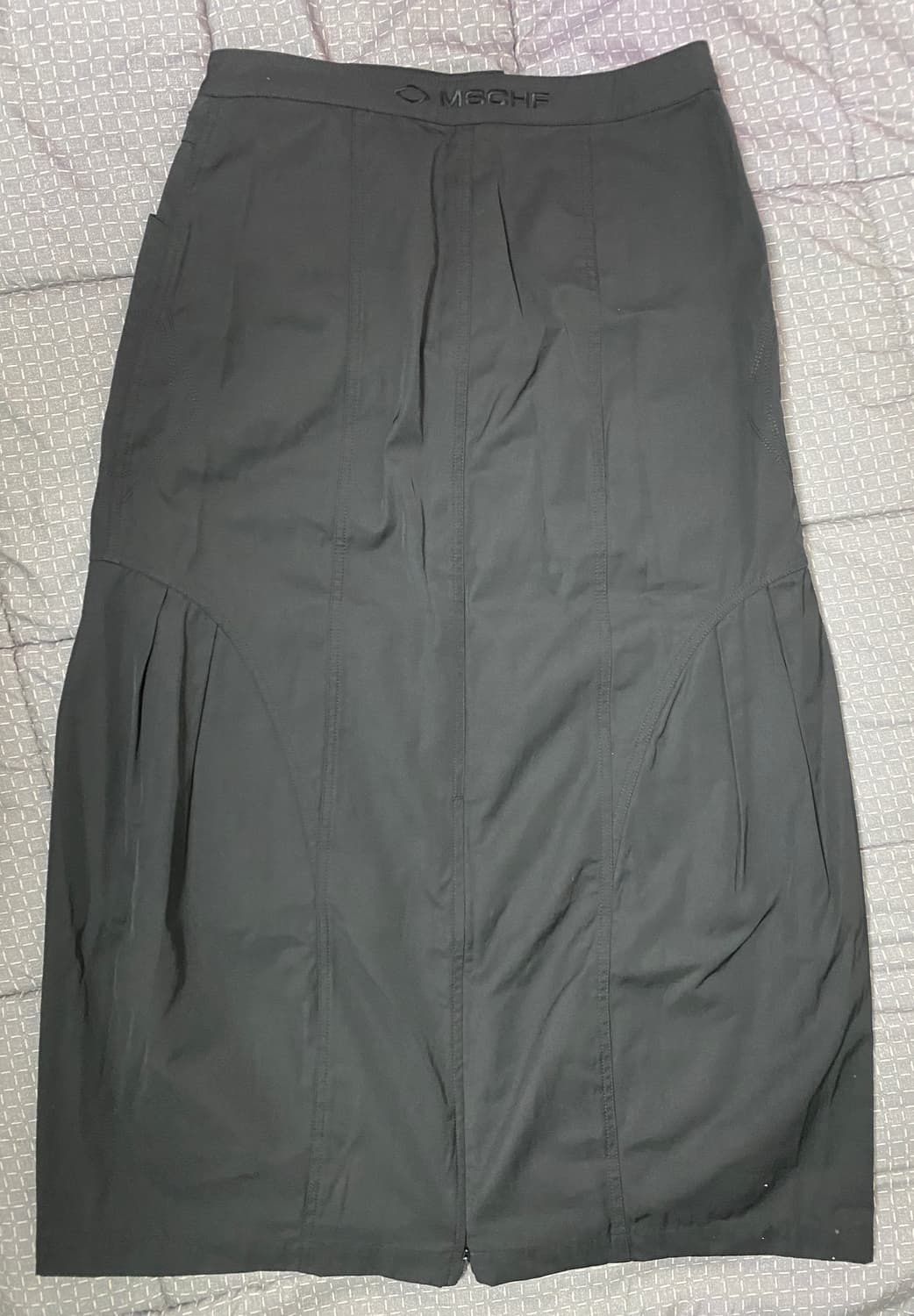 미스치프 롬버스 롱 스커트 블랙 M 새상품 상품이미지3