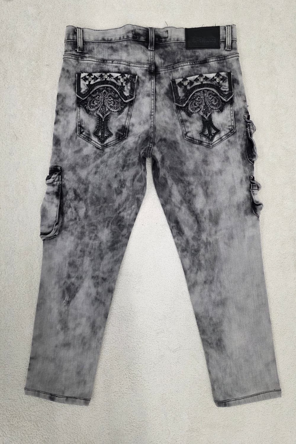 클라우드72 워싱 카고청바지.  싸이즈 34 상품이미지3