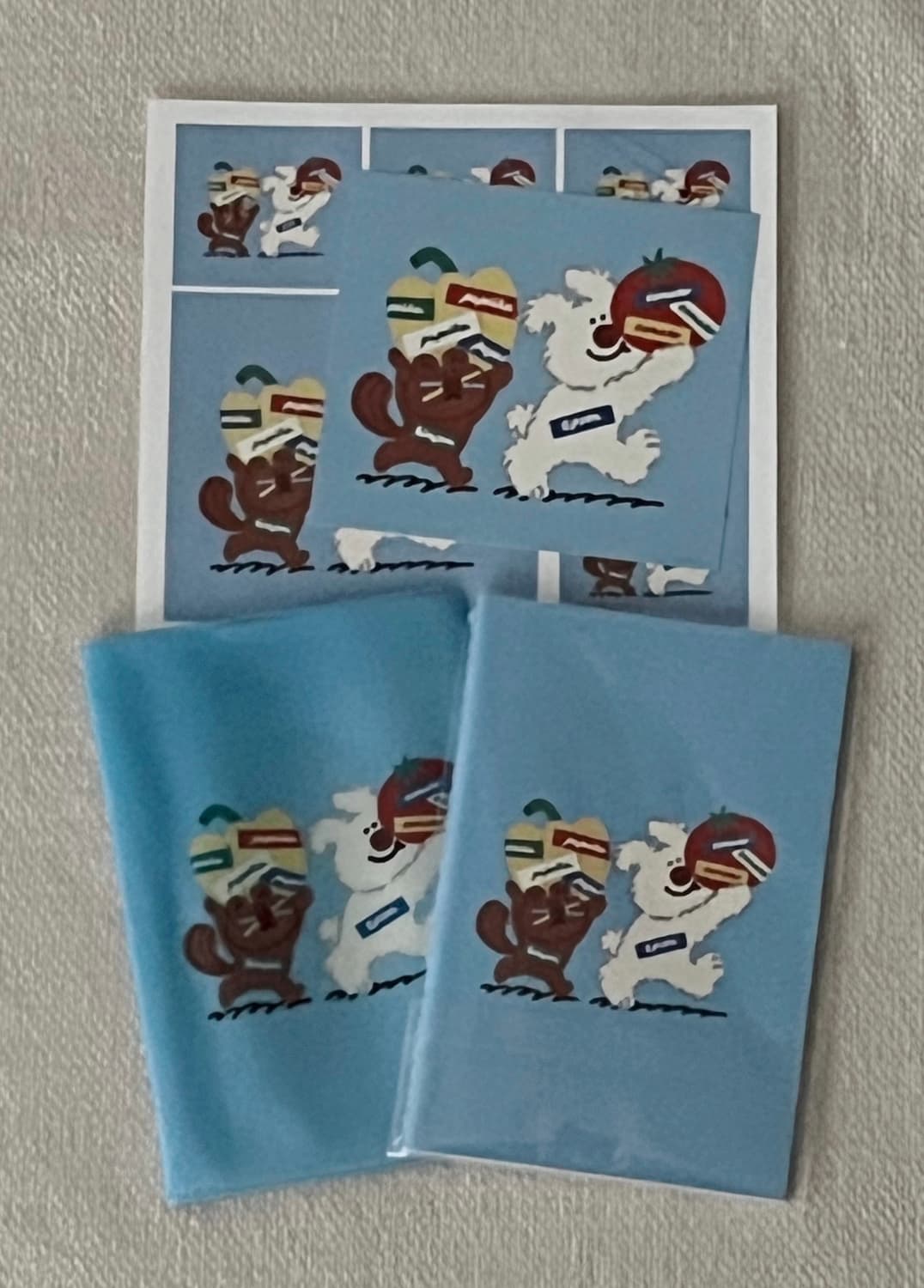 여권케이스, 노트, 스티커 세트 상품이미지1