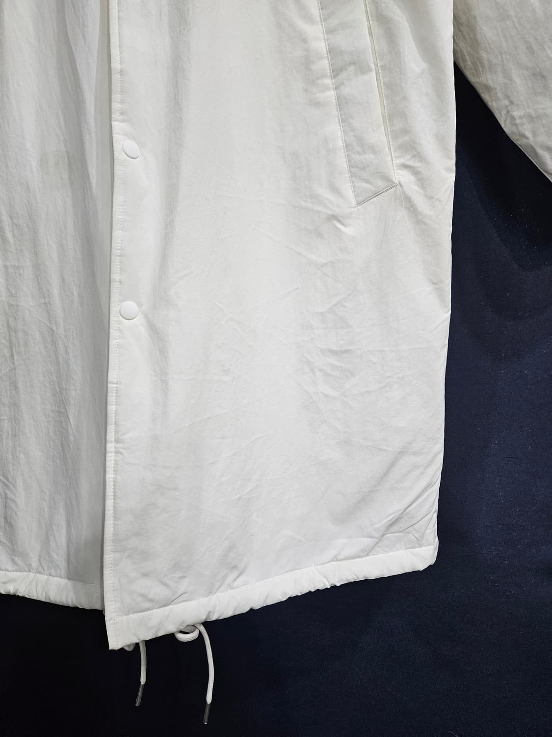 스파오 화이트컬러 남성 100~105 롱패딩  상품이미지6