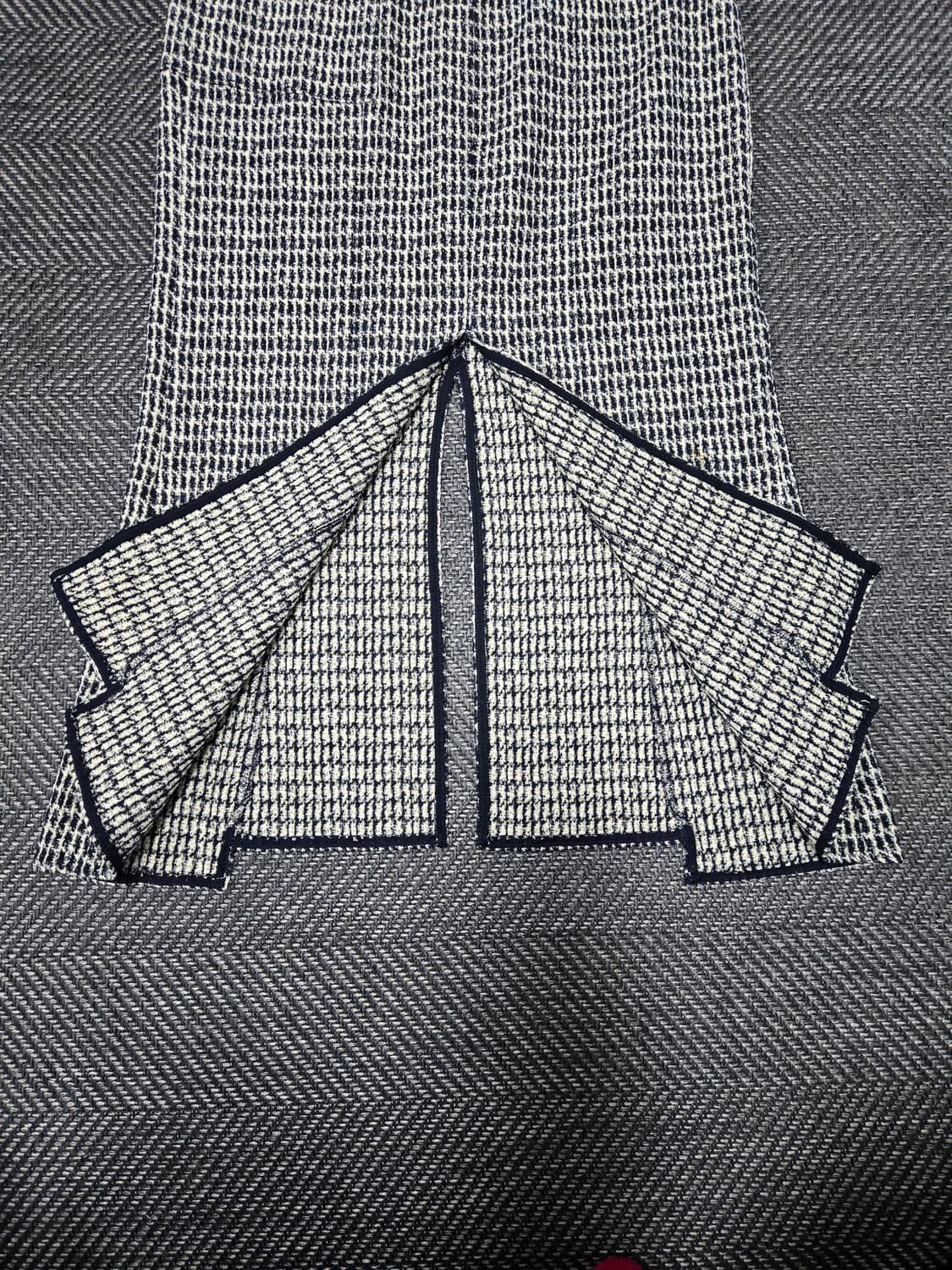 한섬 타임 TIME 트위드 스커트 트임 치마 상품이미지4