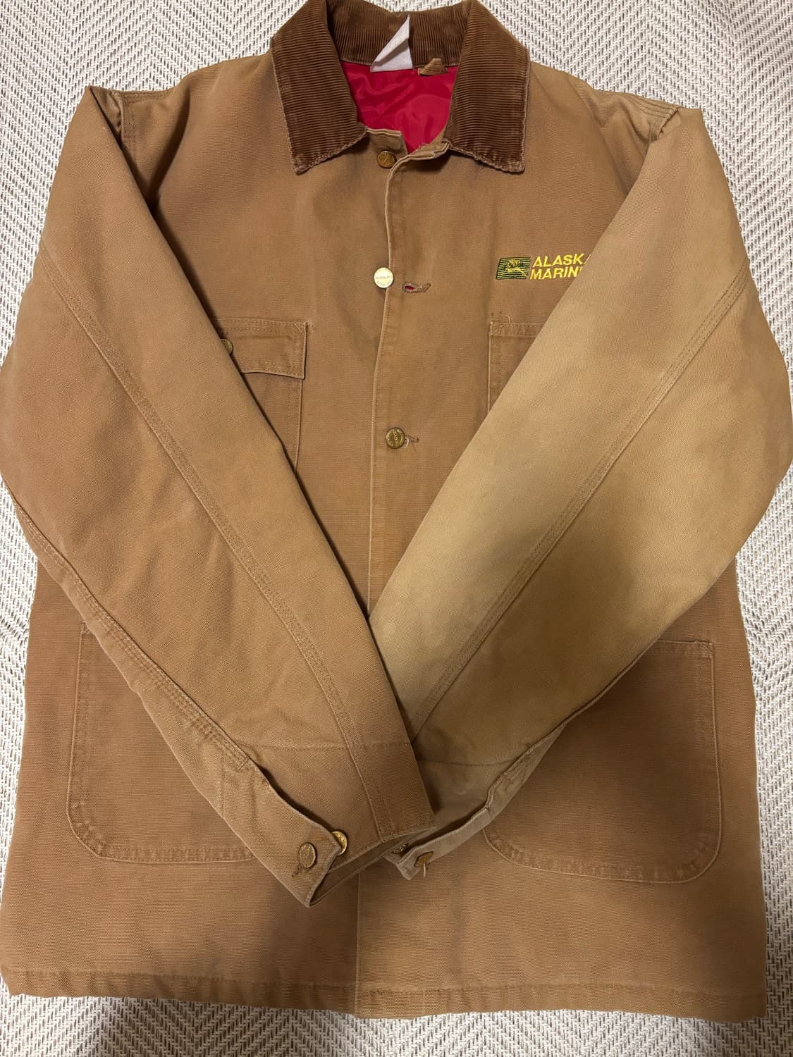 칼하트 80s 100주년 빈티지 초어코트 워크자켓 상품이미지8