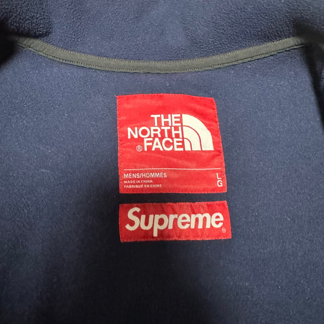 [S급] 21FW 노스페이스 슈프림 후리스 팝니다 상품이미지6