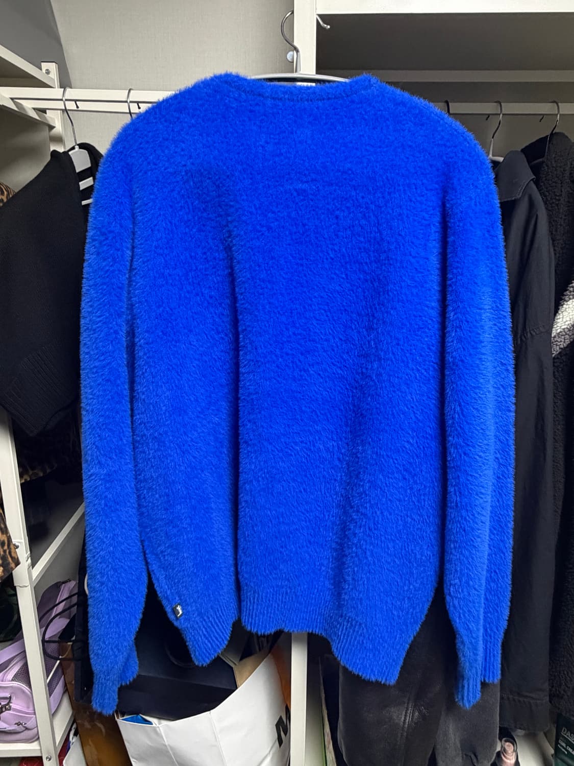 스투시 쉐기 가디건 로얄 블루 L 사이즈 상품이미지2