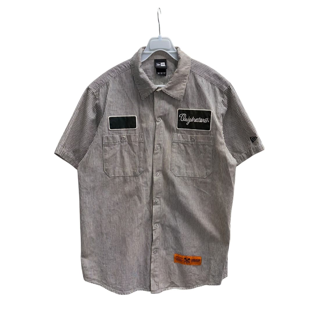 [M] 뉴에라 스트라이프 워크 셔츠 상품이미지3