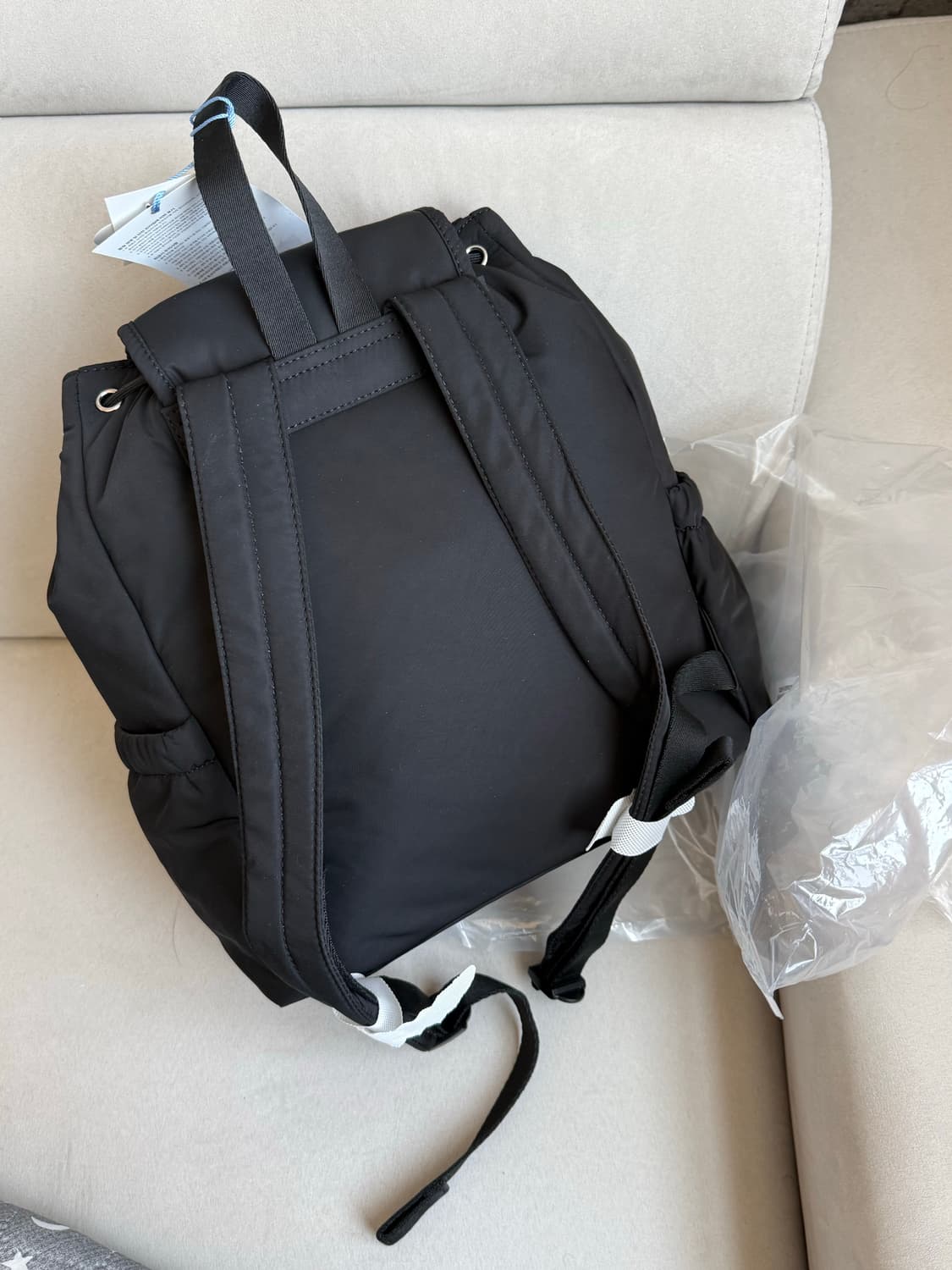 MY SHELL 마이쉘 블랙 백팩 (새상품) 상품이미지3