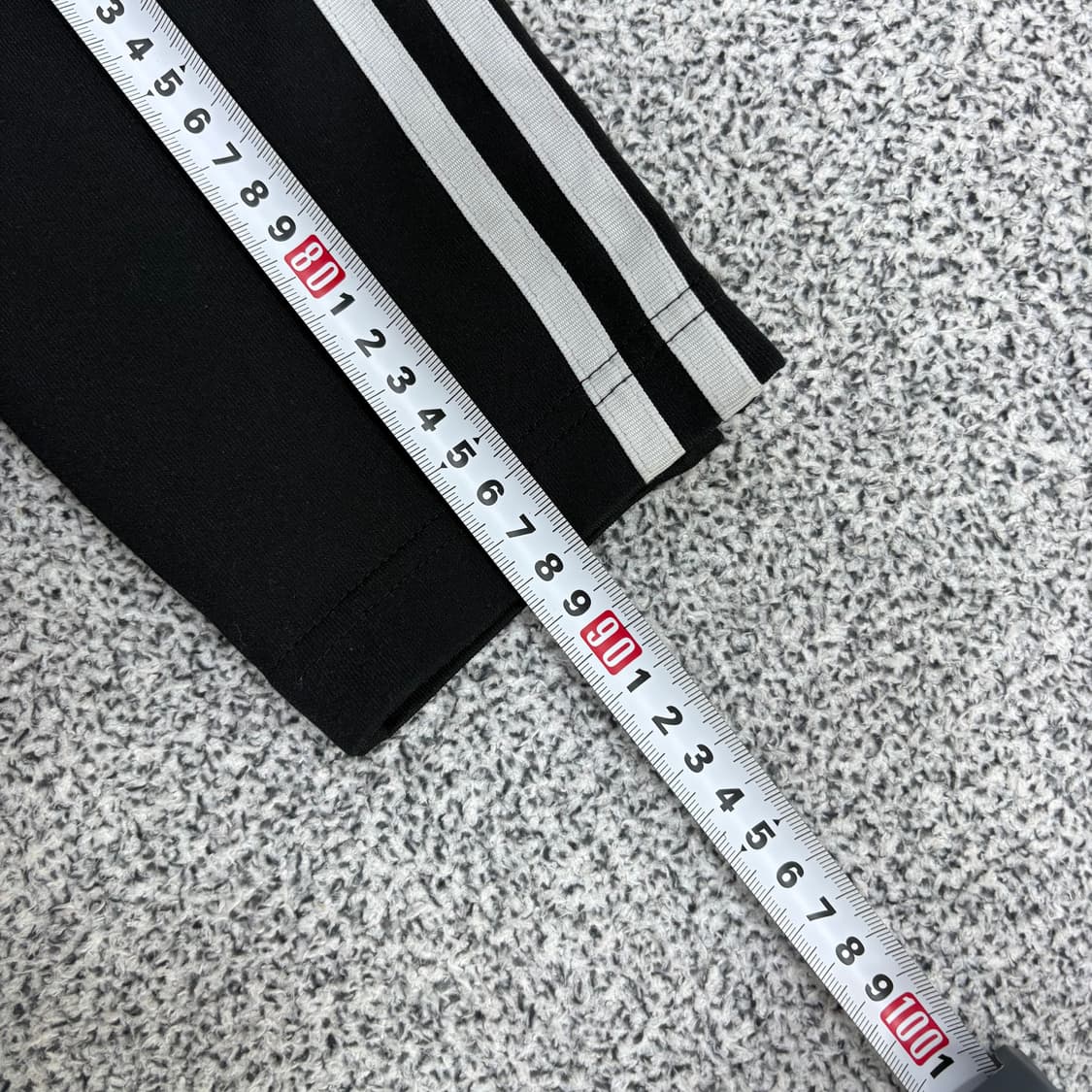 XS 아이다스 삼선 트레이닝 밴딩 팬츠 0303J 상품이미지9