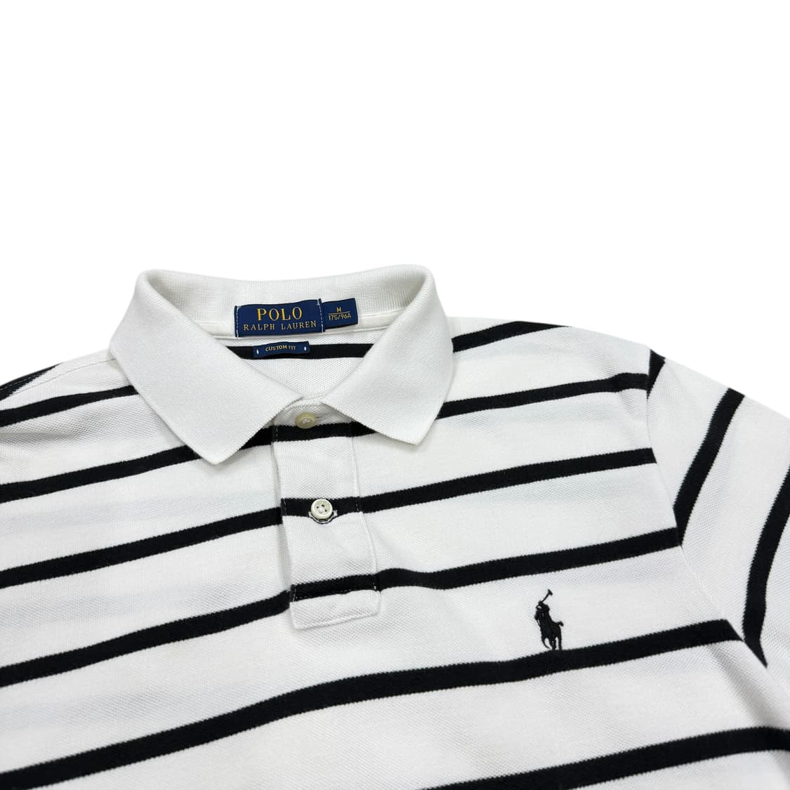 폴로 랄프로렌 스트라이프 PK 폴로 카라 반팔티 M 상품이미지2