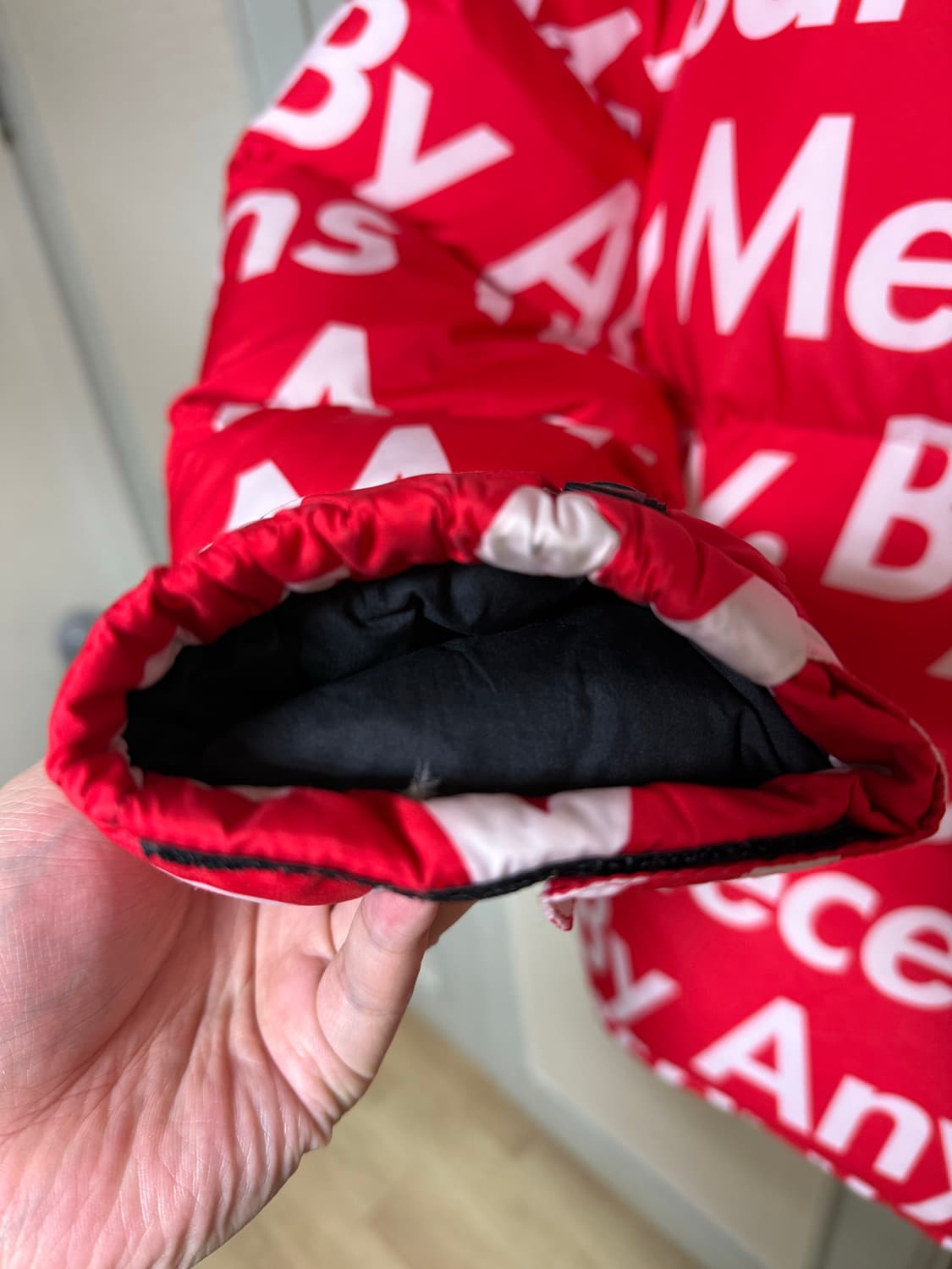 [ XL] 슈프림 노스페이스 레터링 눕시 상품이미지5