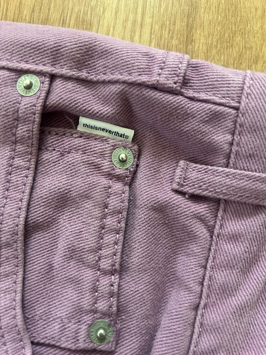 디네뎃 퍼플 바지 팝니다 상품이미지2