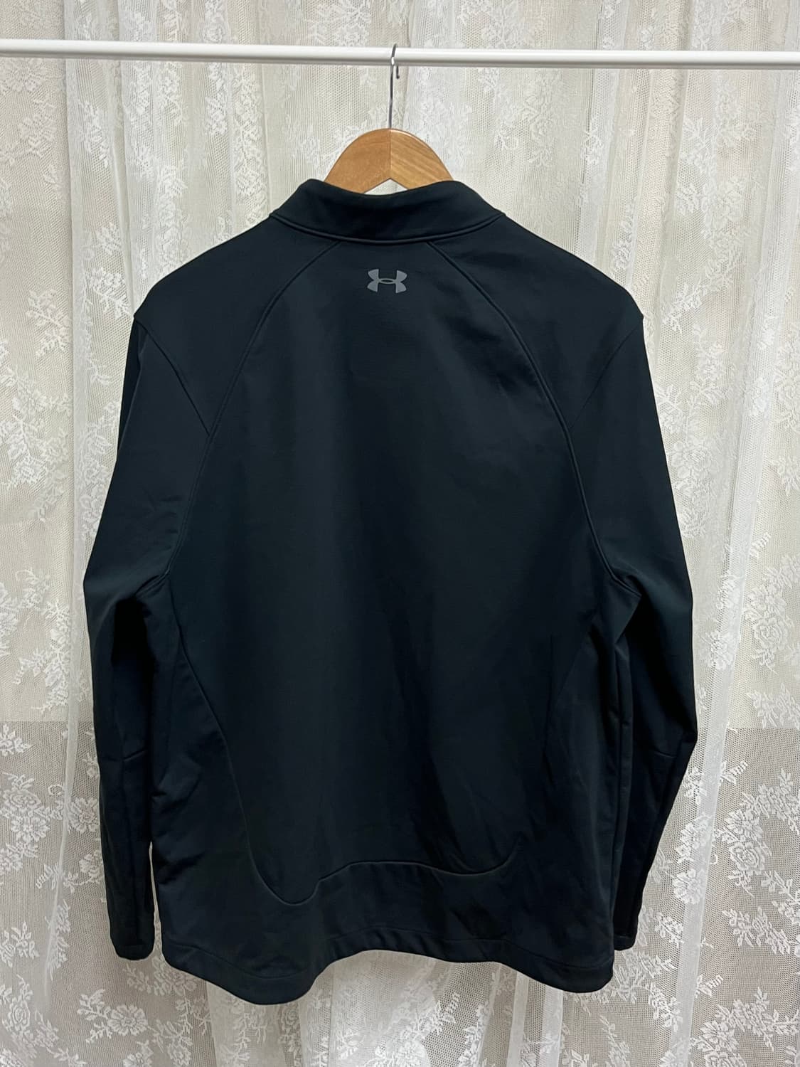 XL) 언더아머 콜드기어 기능성 집업 자켓 블랙 상품이미지2