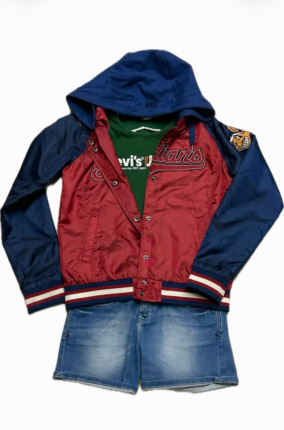 MLB 재킷 + 리바이스 나시 + 타미 반바지 (세트가 ⭕️ 무배 ⭕️) 상품이미지1