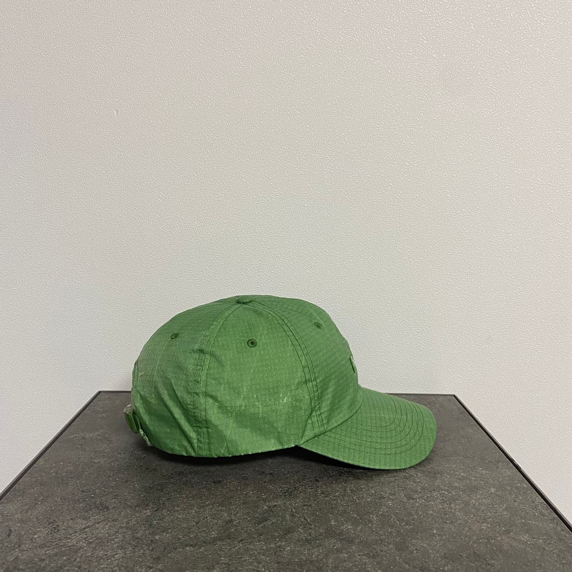 슈프림 립스탑 워시드 그린 볼캡 모자 6패널 캡 상품이미지3