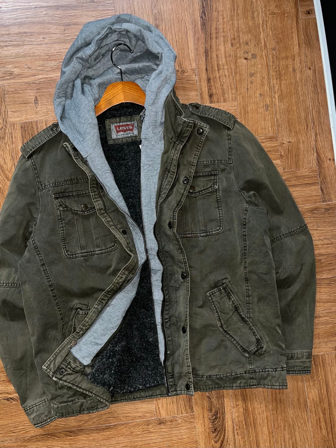 리바이스 후드 워크 트러커자켓 상품이미지1