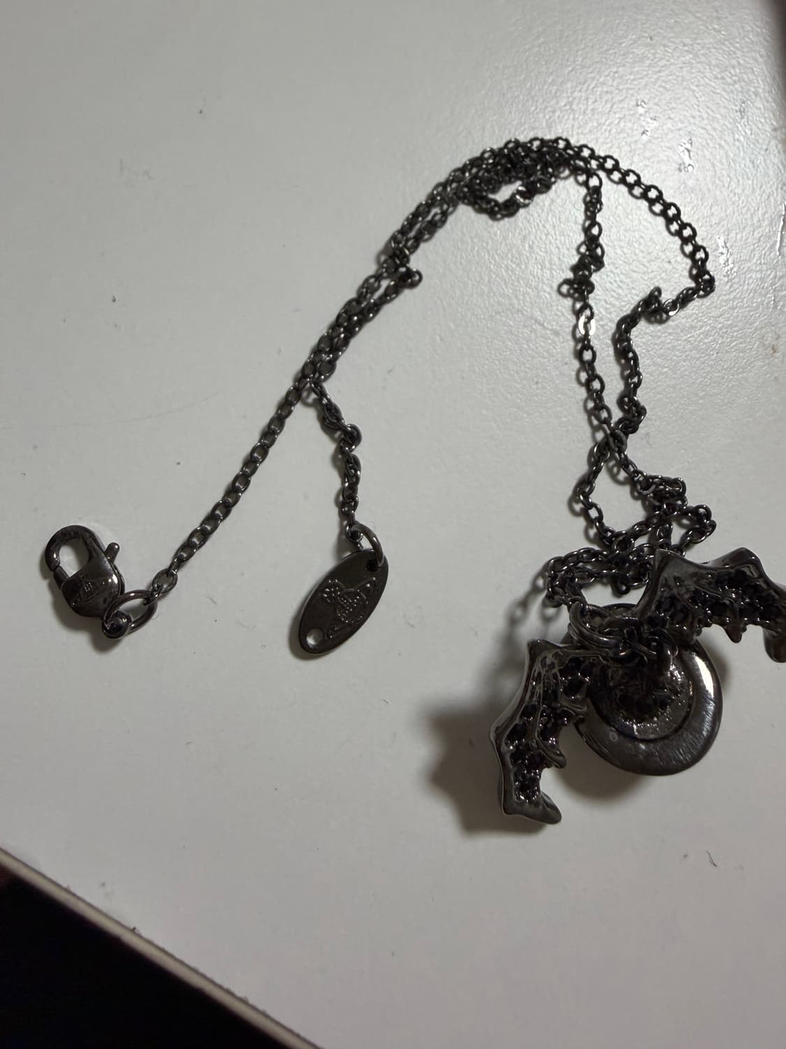 비비안웨스트우드 박쥐 orb 목걸이 상품이미지1