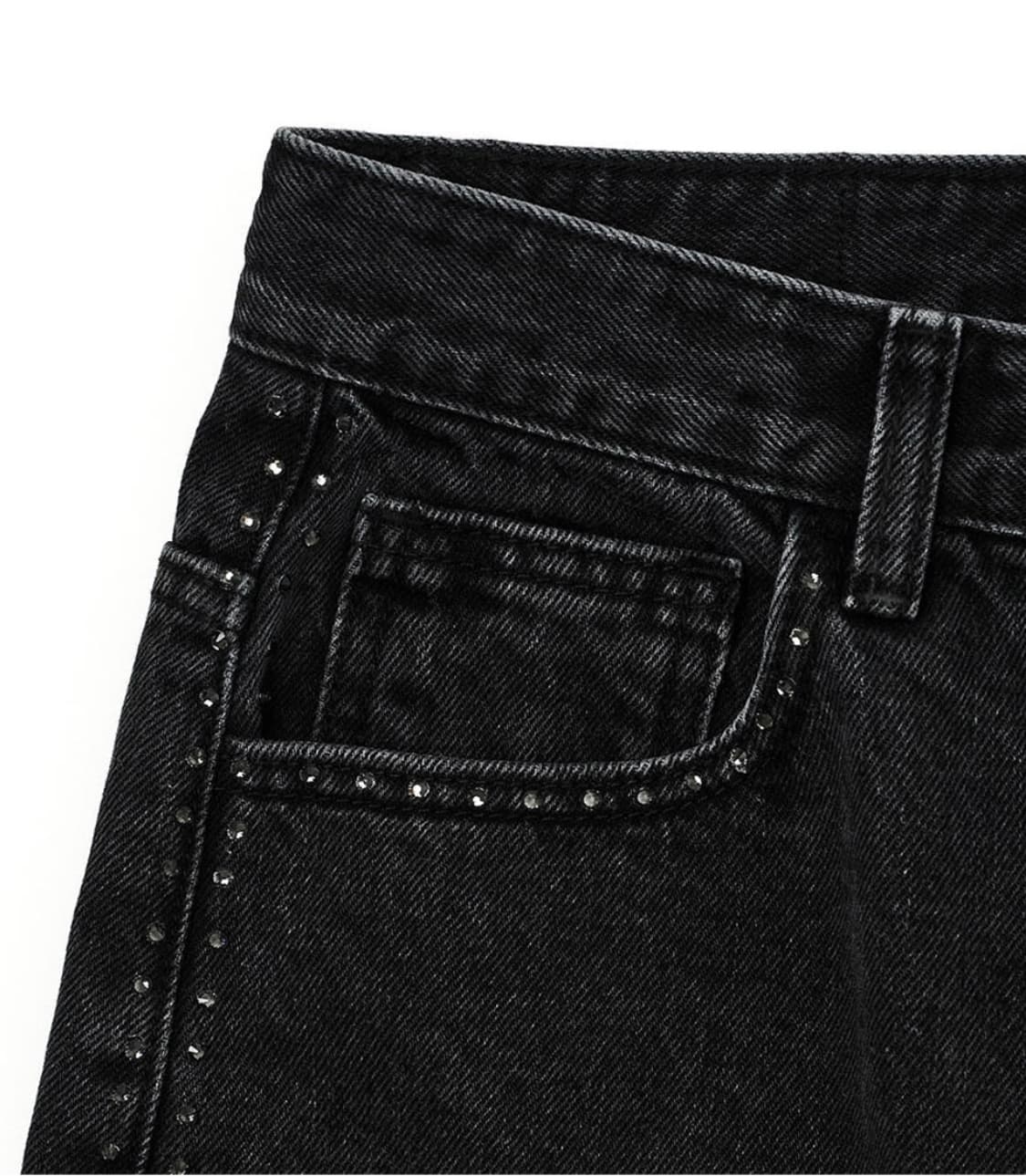 [ 택달린 새상품 ] 라츠유 트윙클 데님 팬츠 상품이미지3