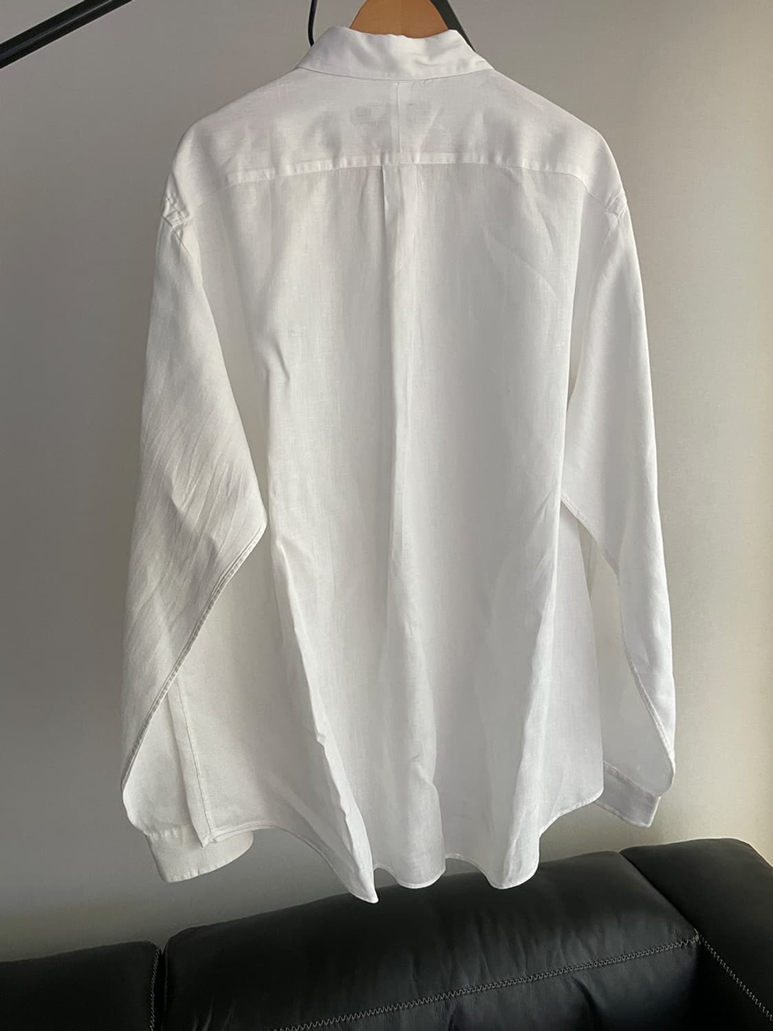 폴로 랄프로렌  화이트 린넨 셔츠 상품이미지5