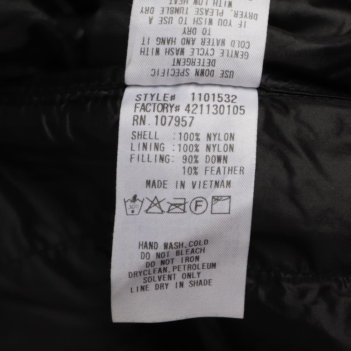 몽벨 ex800 구스다운 자켓 패딩 상품이미지10