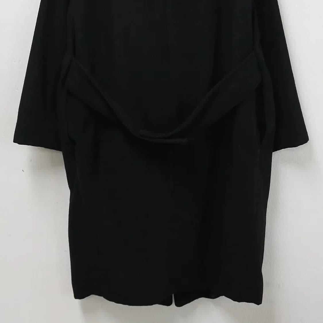 [미사용품] BACKS 울 혼방 후드 코트 63724 상품이미지7