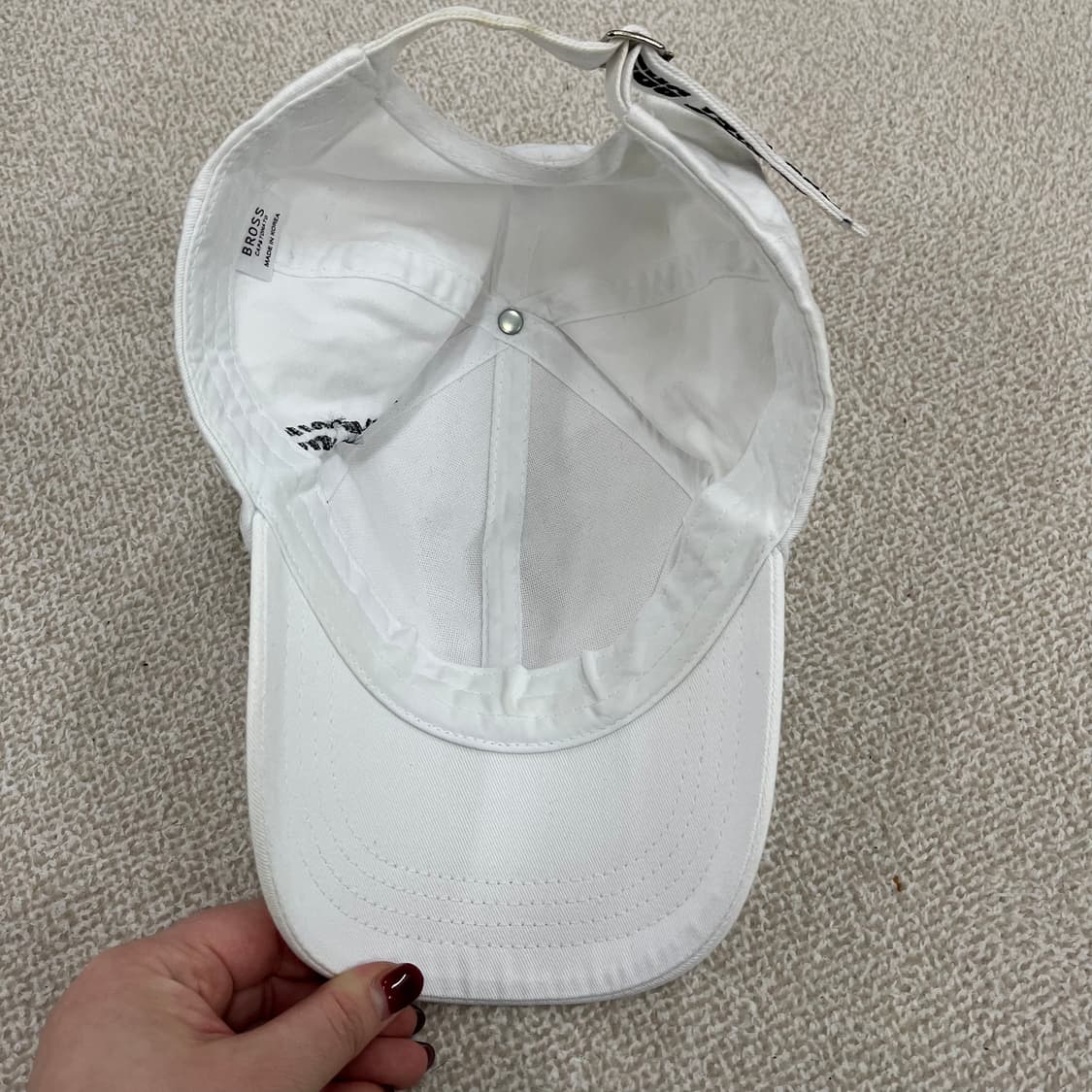 F BROSS 빈티지 콜캡 모자 0122M2 상품이미지6