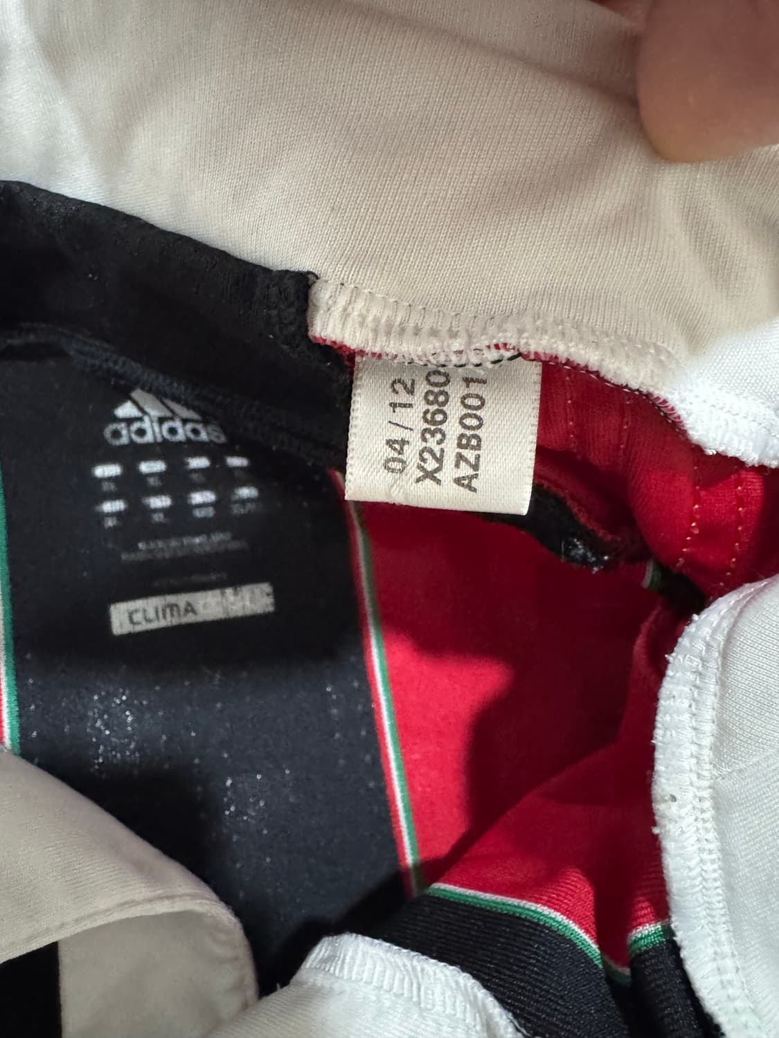 아디다스 ac밀란 12-13 안토니오 카싸노 홈 유니폼 상품이미지4