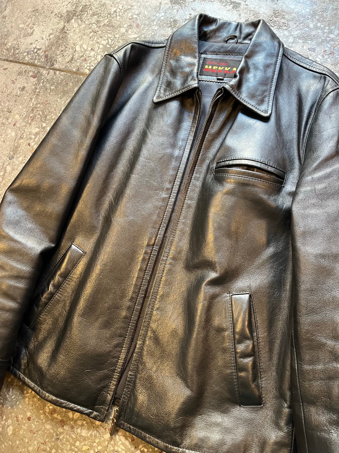 빈티지 가죽자켓 상품이미지9