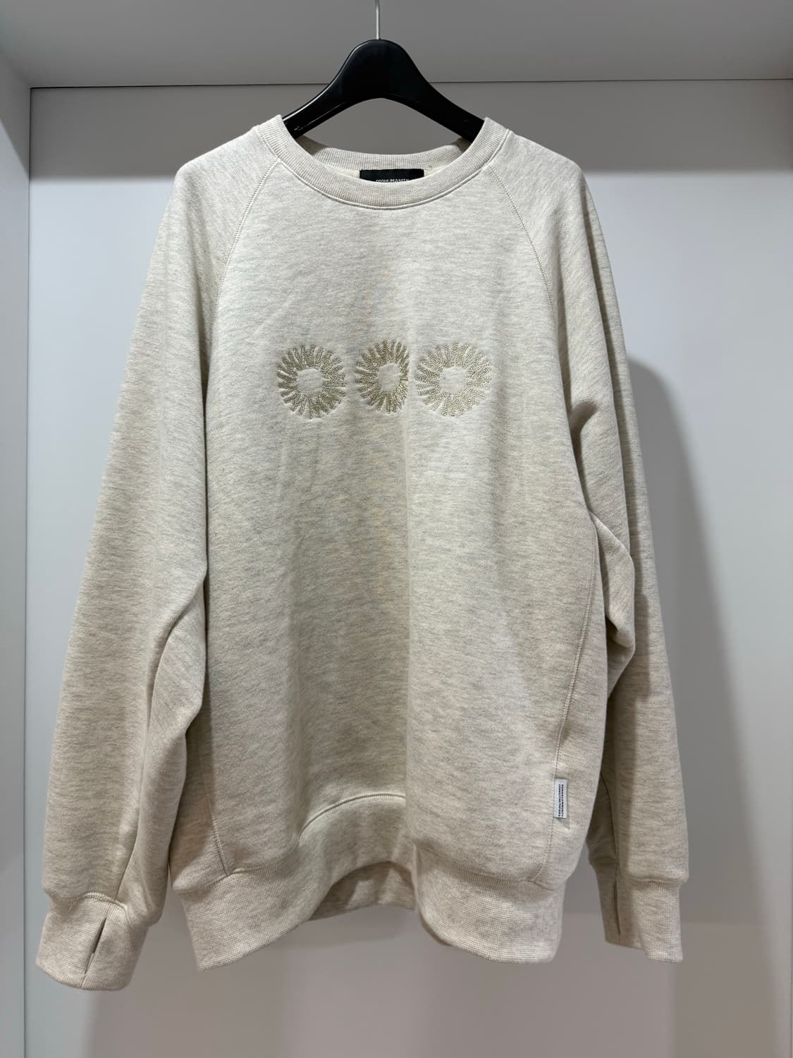 999휴머니티 evd 스웻 맨투맨 상품이미지1