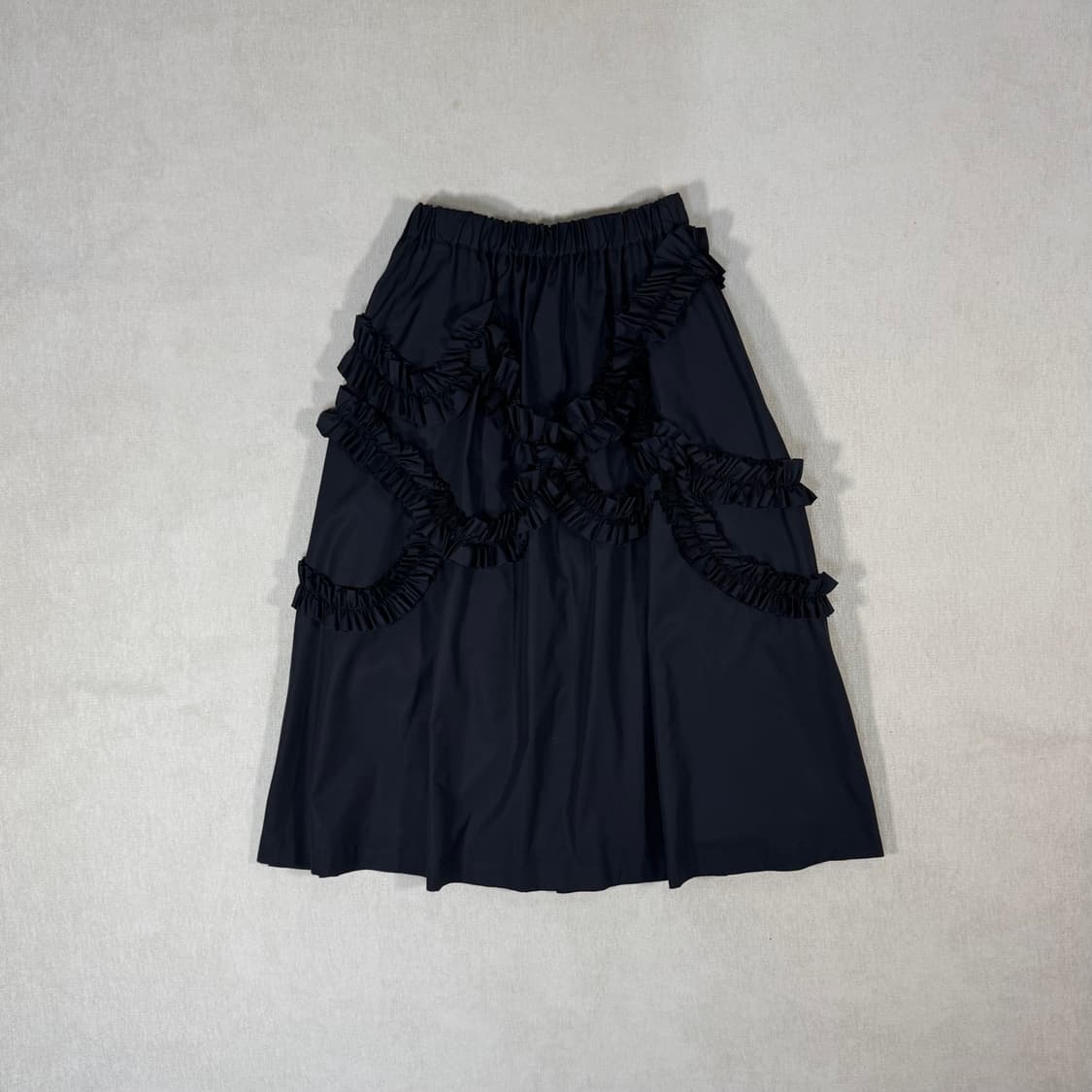 Cotton Broad Frill Skirt 상품이미지1
