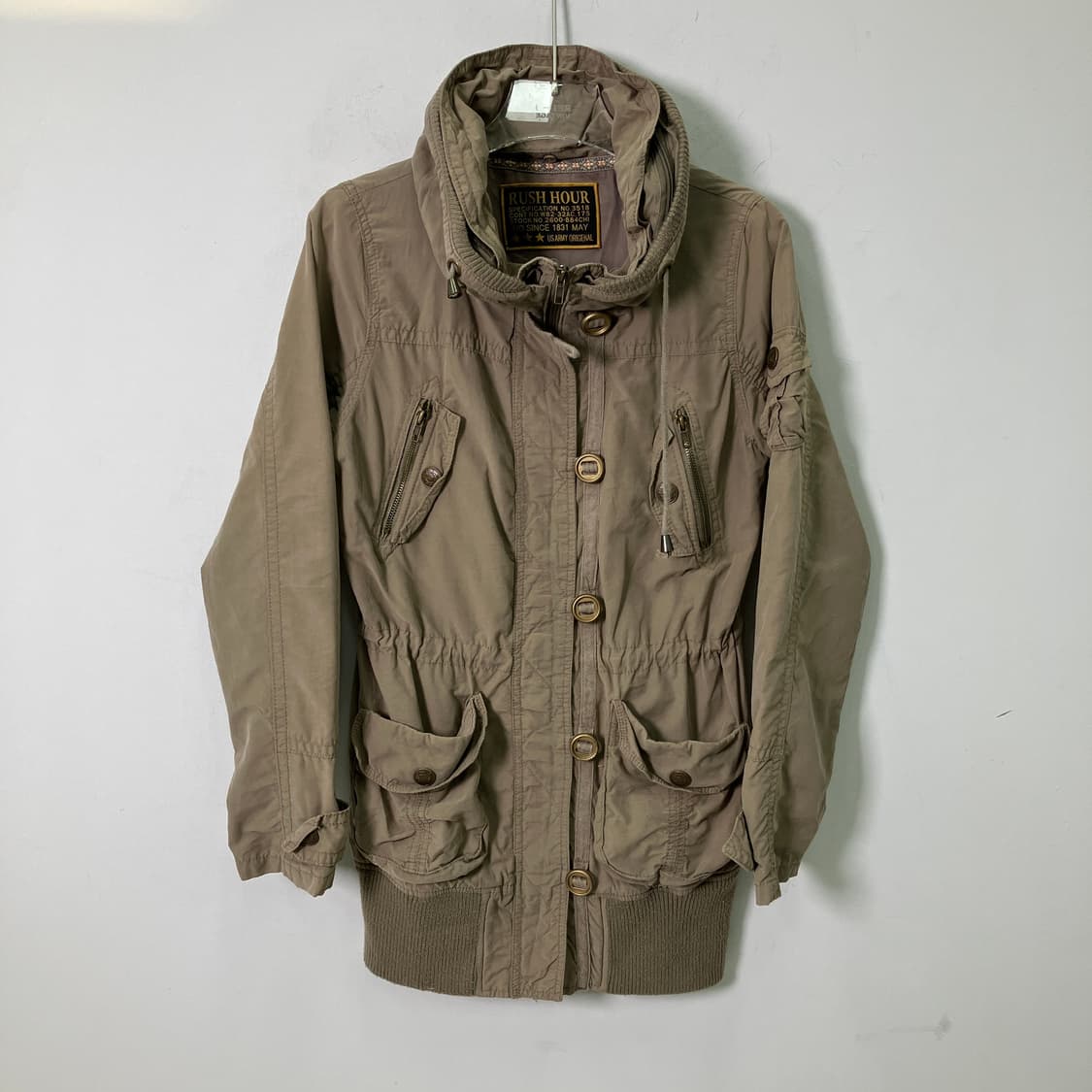 RUSH HOUR 카키 야상 자켓 상품이미지1