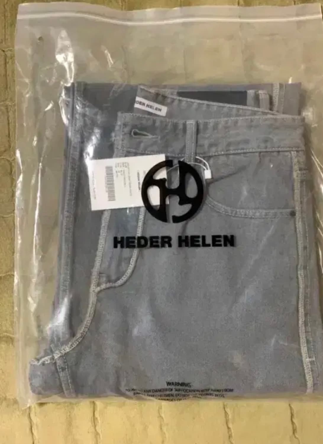 48) 헤더헬렌 그레이 데님 L 상품이미지2