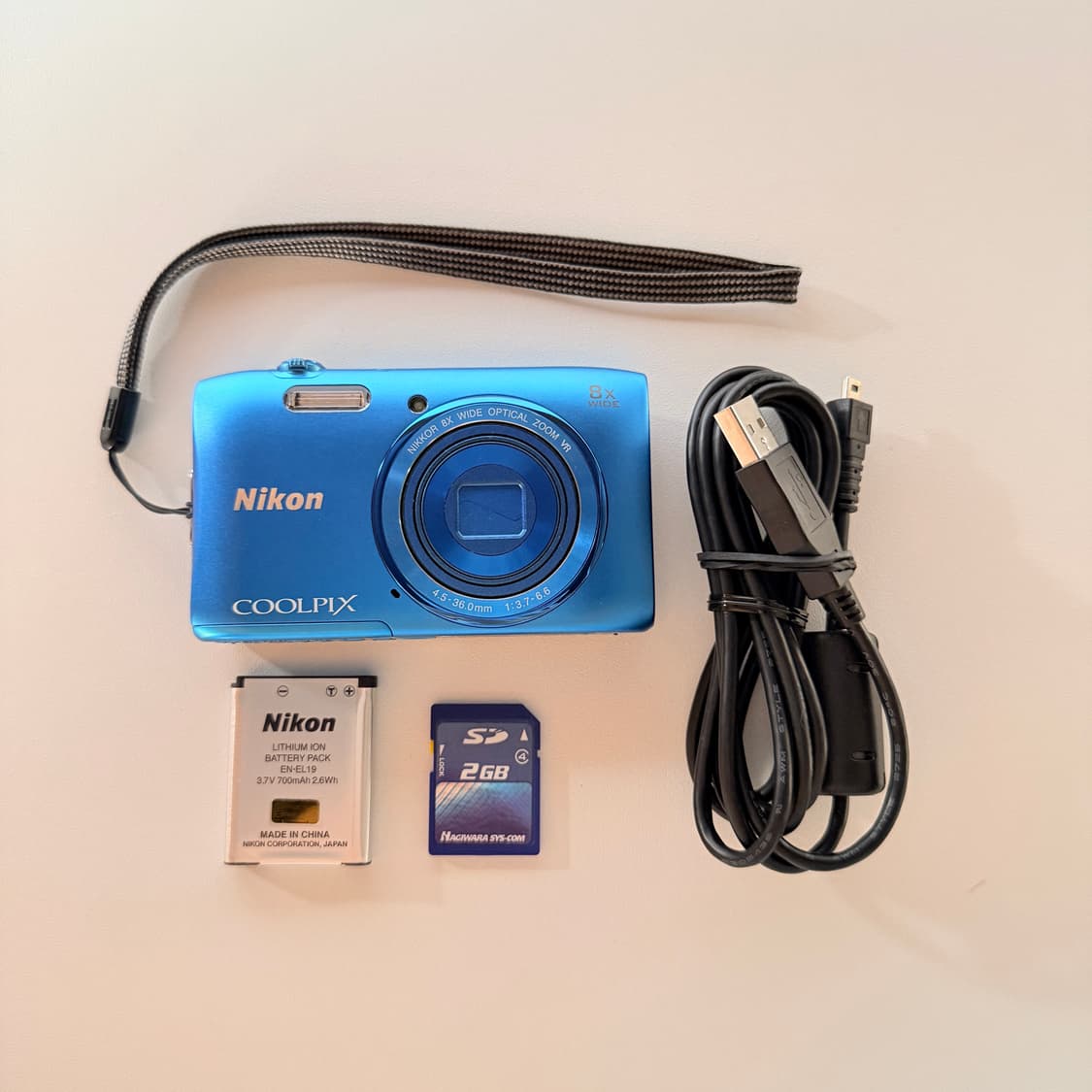 ✨에스파 픽 청량블루🐬✨ 니콘 쿨픽스 S3600 빈티지디카 상품이미지8
