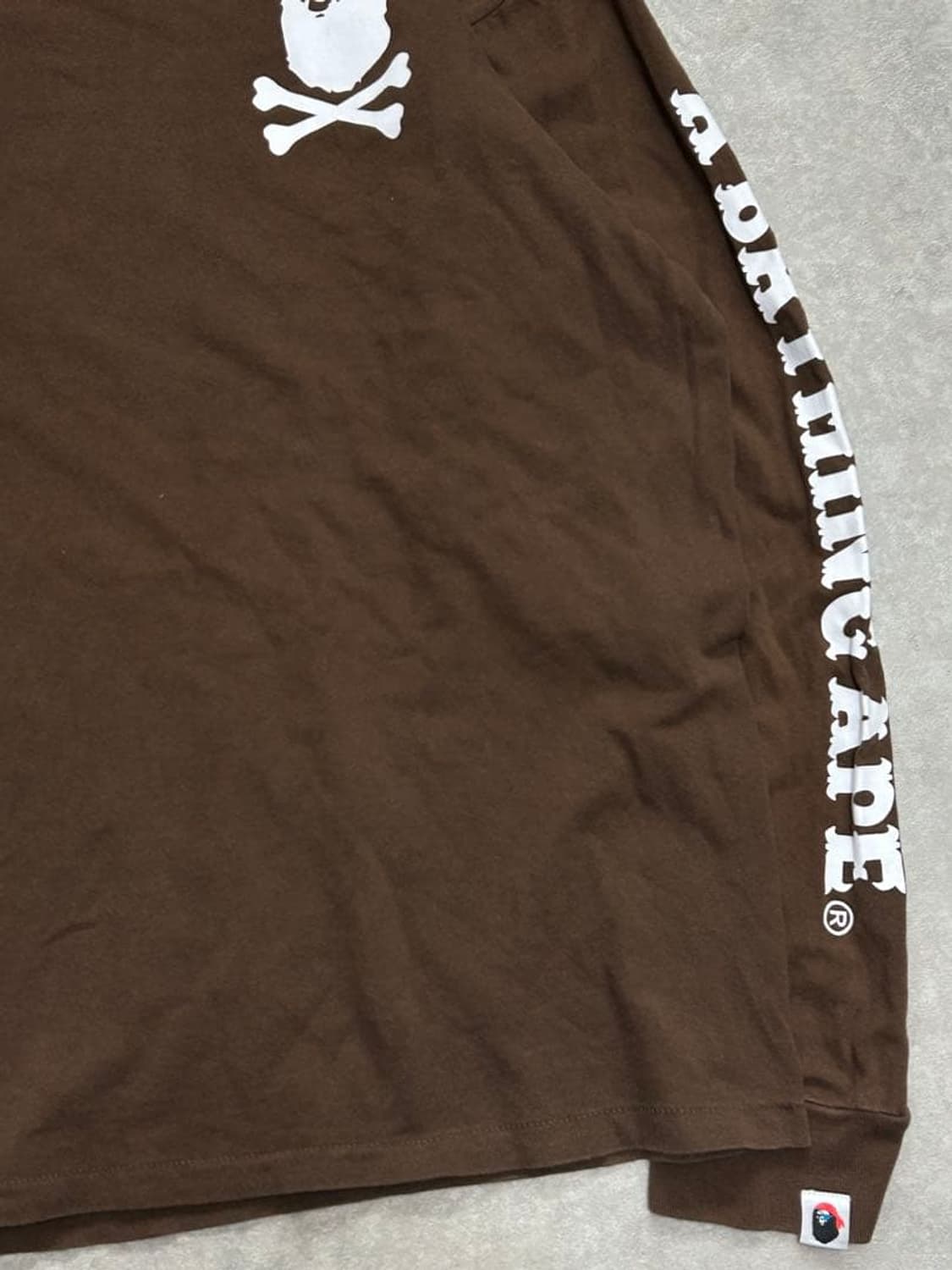 베이프 에이프 크로스본 롱슬리브 티셔츠 상품이미지5