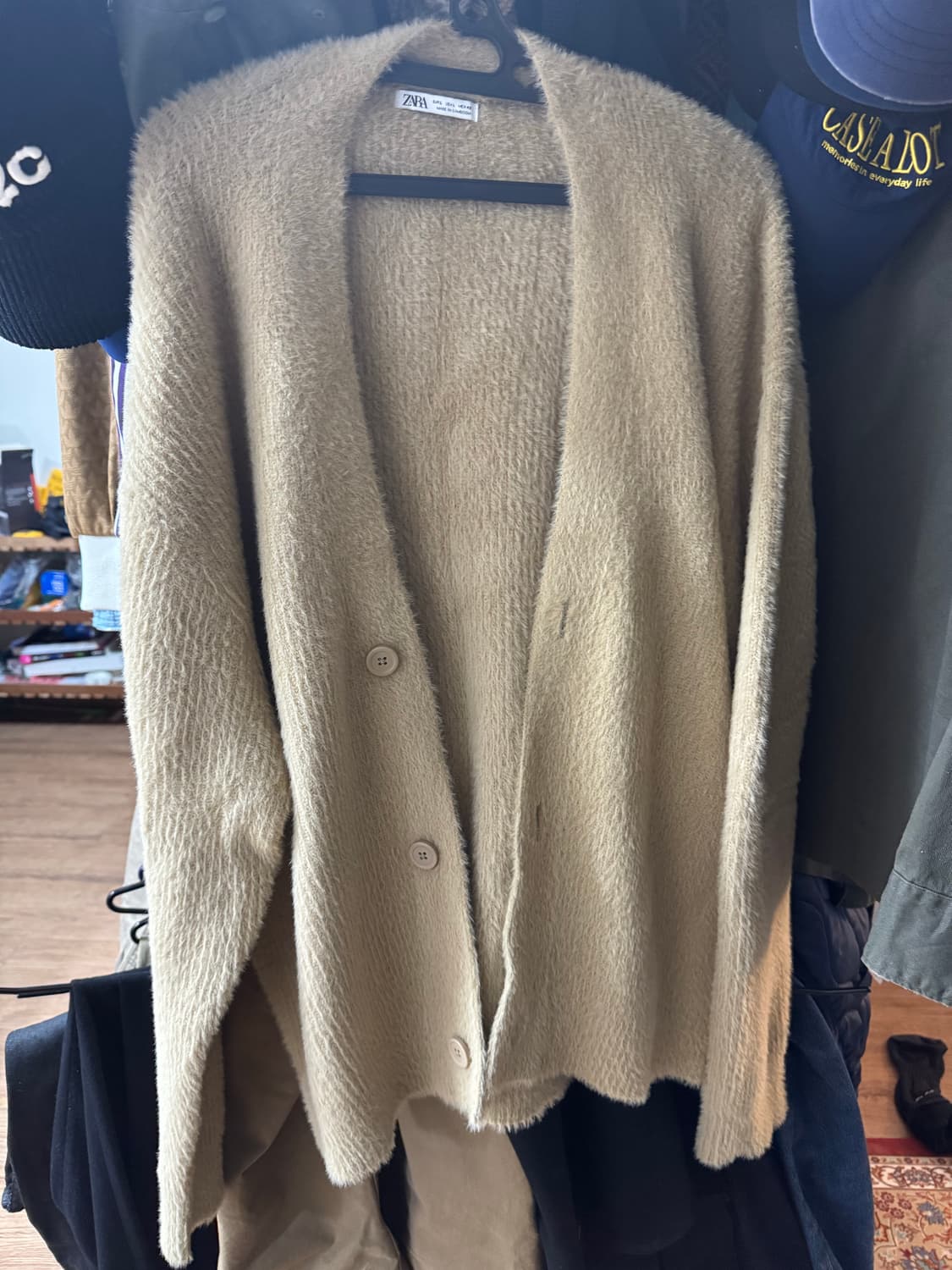 자라 모헤어 가디건 상품이미지1