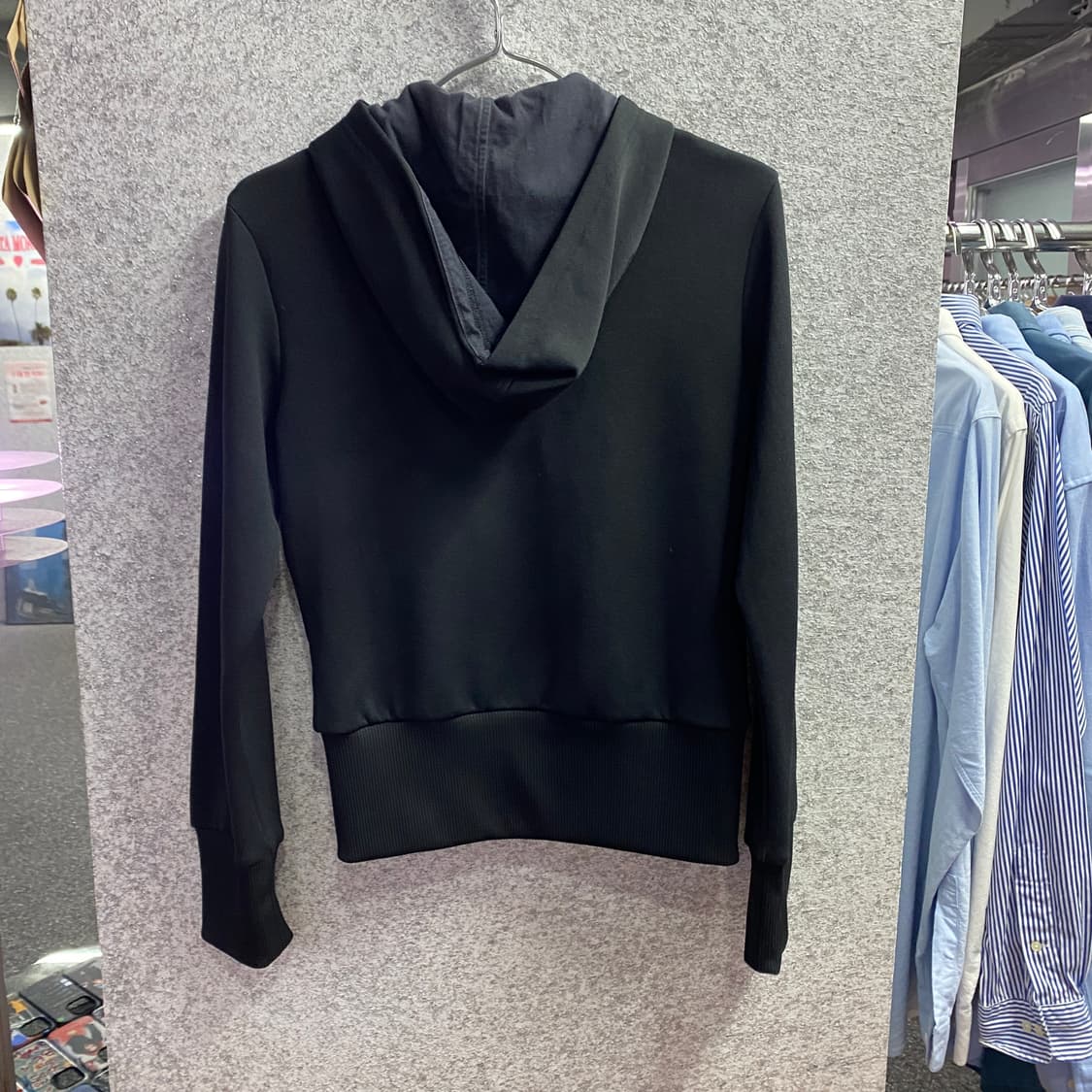 아디다스 오리지널 블랙 후드 져지 B3060 상품이미지3