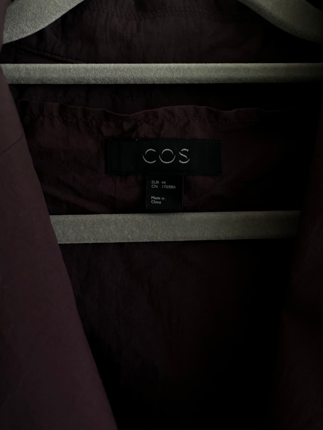 cos 와인컬러 패커블 셋업 상품이미지2