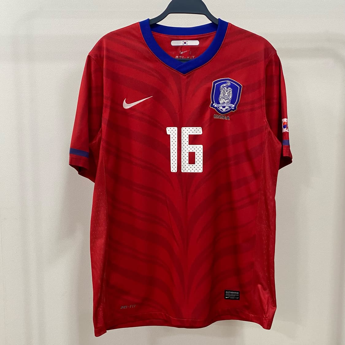 나이키 10-12 축구대표팀 기성용 마킹 유니폼 상품이미지2