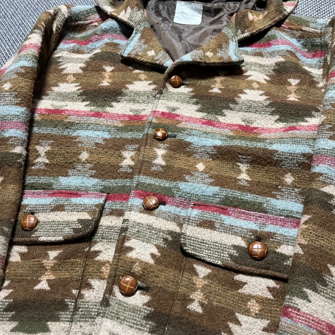 jpn 90s vintage wool jacket  상품이미지4