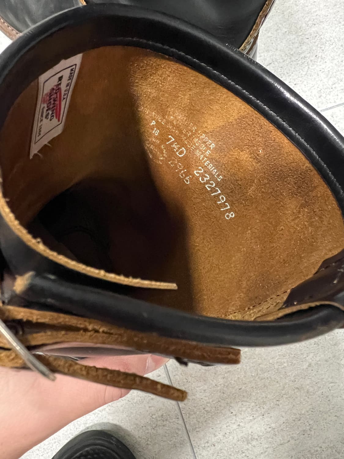 레드윙 2966 엔지니어부츠(7-1/2D) 상품이미지7